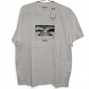Carhartt, Mens' XL White Graphic T-Shirt, NWT